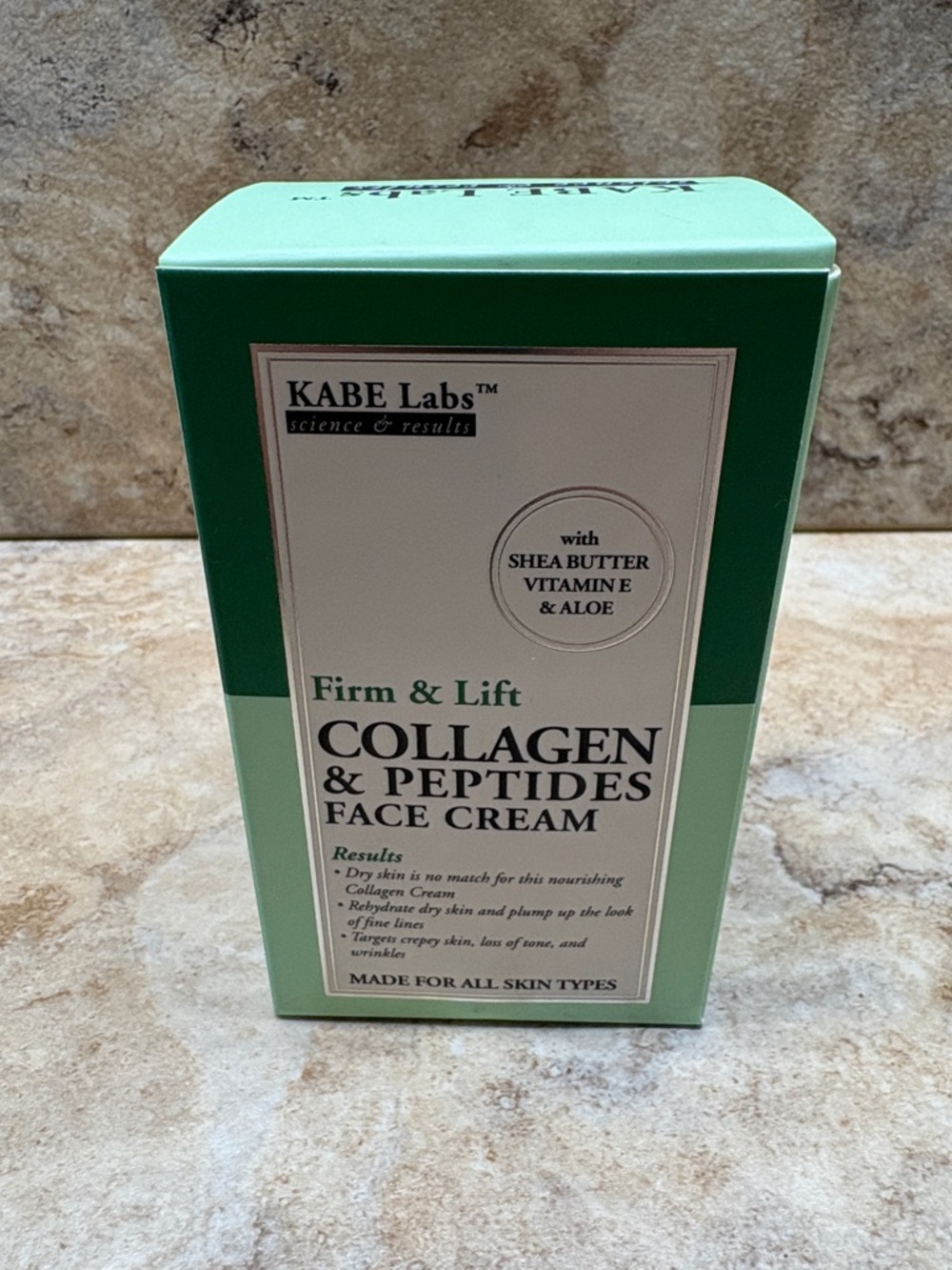 KABE Labs Firm & Lift Collagen Peptides Face&Neck Cream/Fragrance & Dye Free